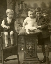 The France children in 1928.
